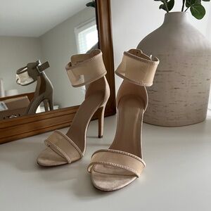 Beige Stiletto Heels